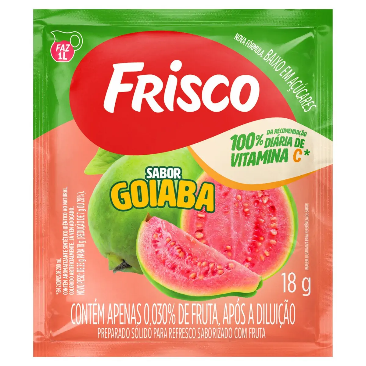 REFRESCO FRISCO GOIABA            18GR