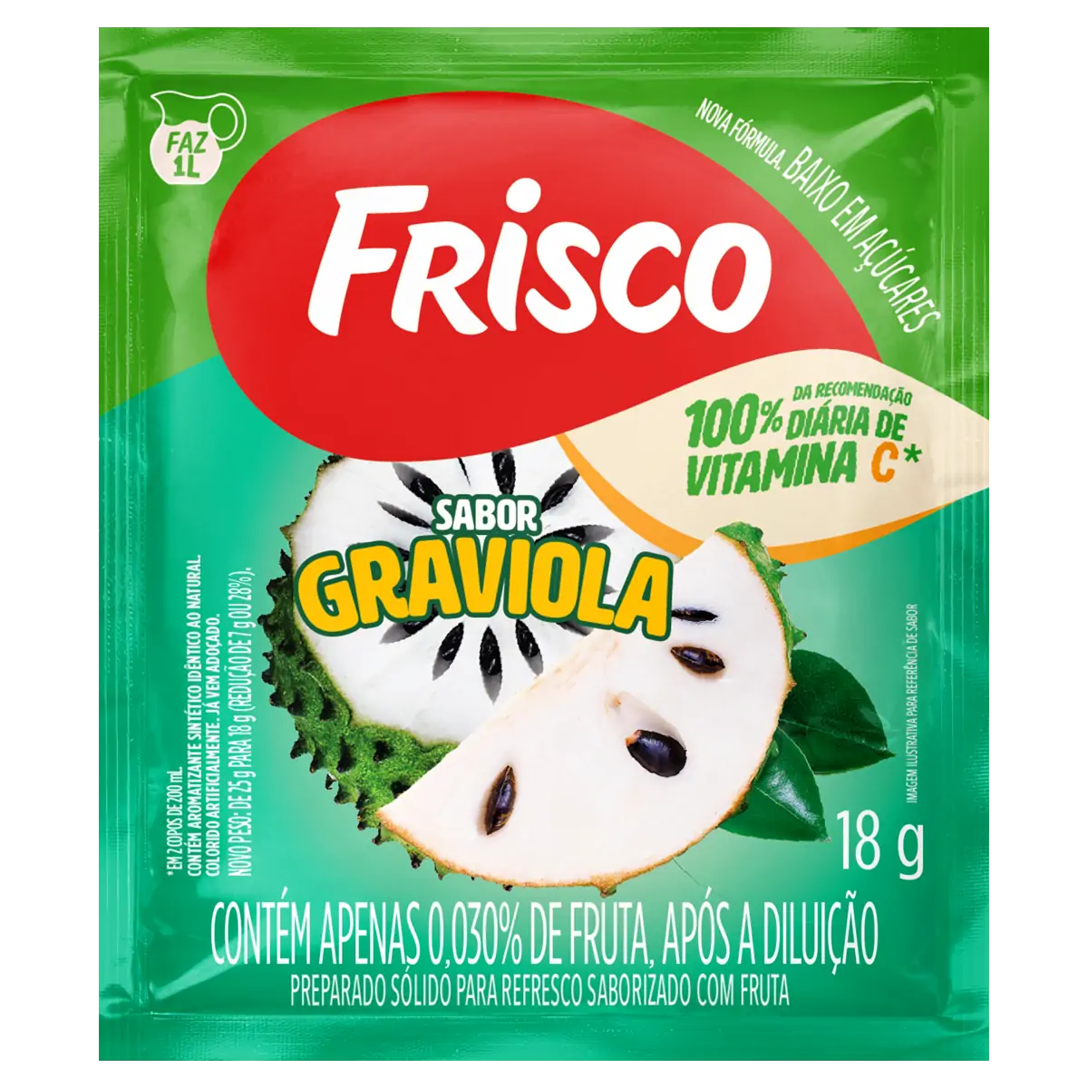 REFRESCO FRISCO GRAVIOLA            18GR