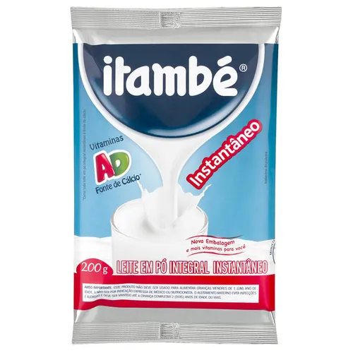 LEITE PO ITAMBE INTEG INSTANT SACO 200G