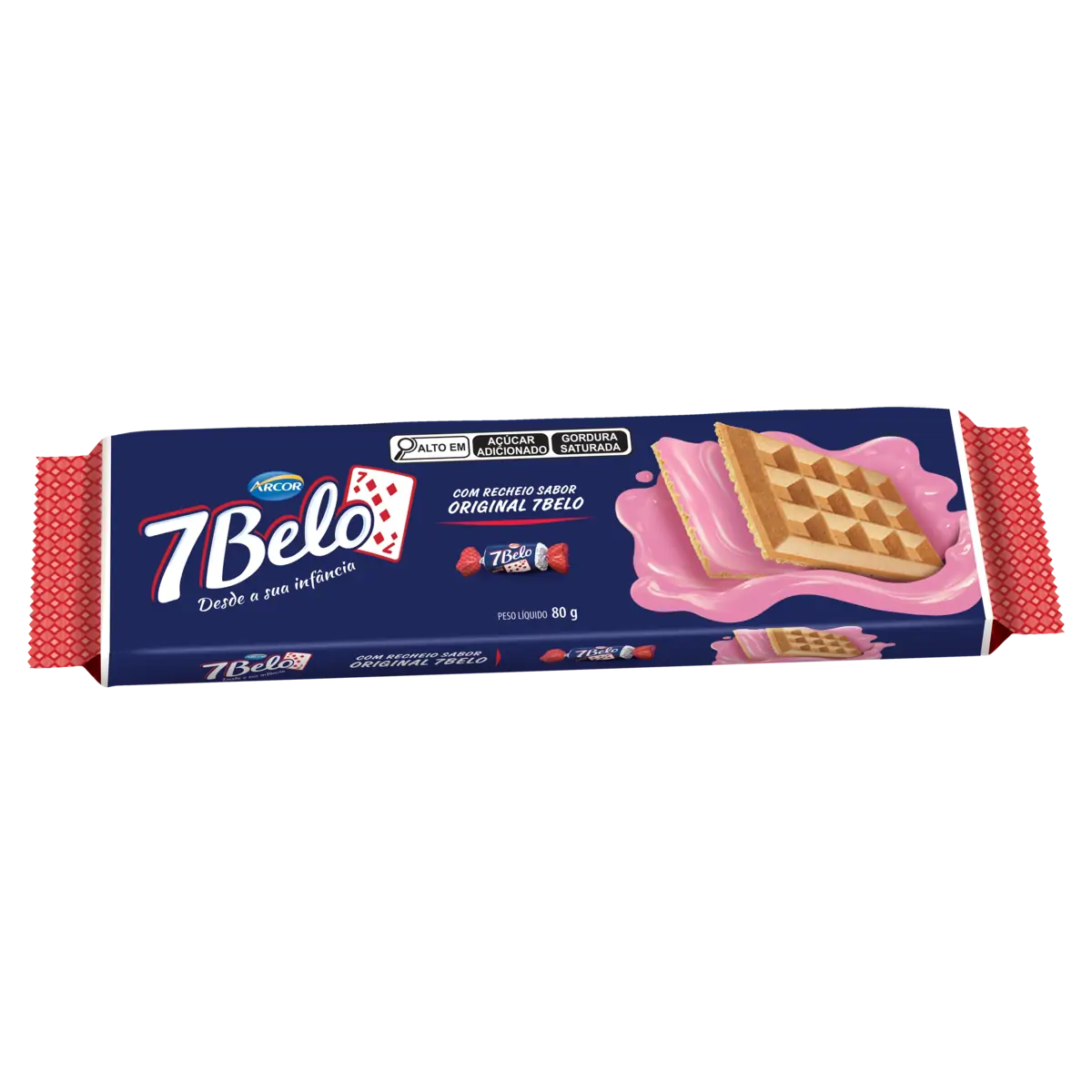 BISC WAFER 7 BELO                    80G