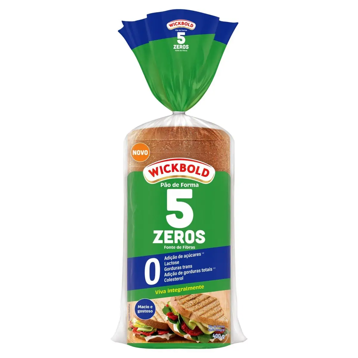 PAO WICKBOLD FONTE FIBRAS 5 ZEROS   400G