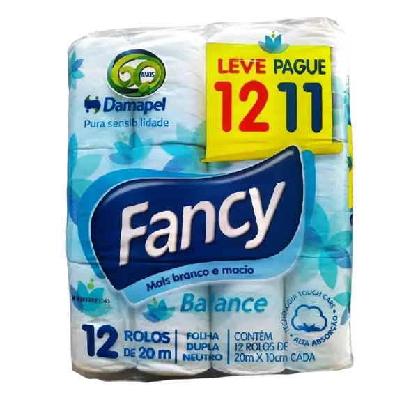 PAPEL HIG FANCY BALANCE FD 20MT     12UN