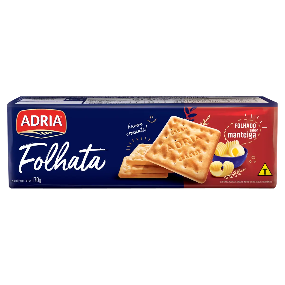 BISCOITO ADRIA FOLHATA 170G