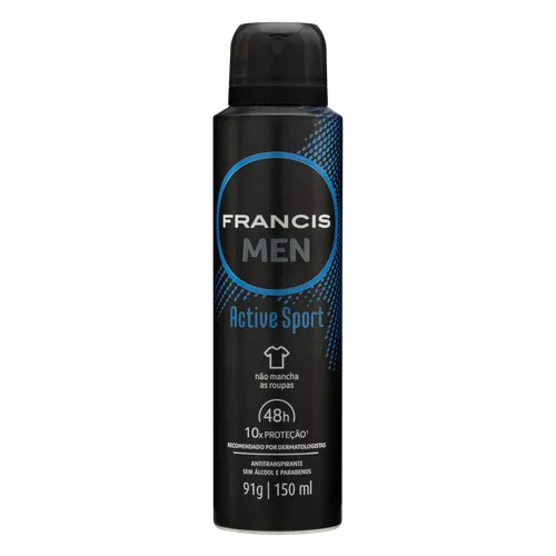 DESOD AERO FRANCIS HYDR MASC AZUL  165ML