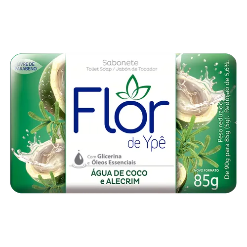 SABONETE FLOR YPE FLOR COCO/ALECR    85G