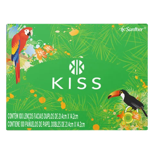 LENCOS PAPEL KISS FACIAL C/100        UN