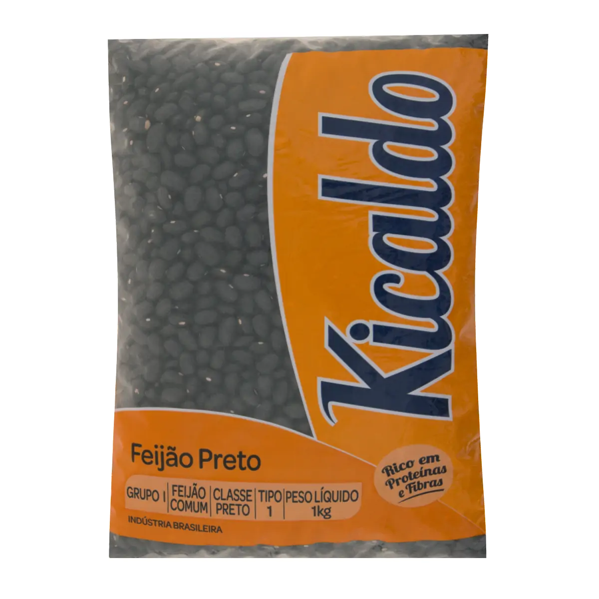 FEIJAO KICALDO PRETO PREMIUM         1KG