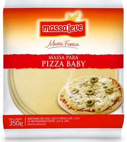 PIZZA BABY MASSA LEVE               350G