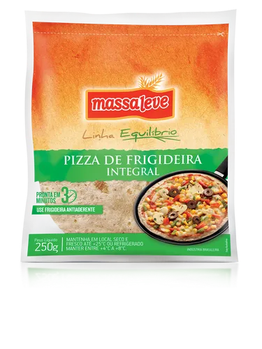 MASSA PIZ. MASSA LEVE FRIGIDEIRA INT 250