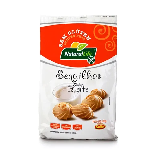 BISC SEQUILHOS KODILAR  LEITE 180G