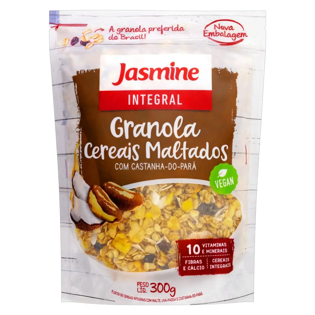 GRANOLA INT CEREAIS MALTADO JASMINE 250G