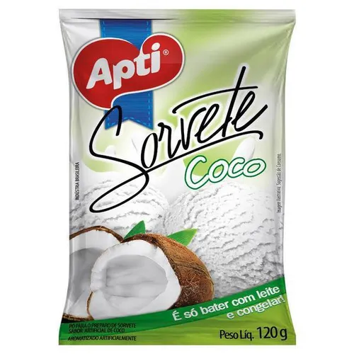 PO SORVETE APTI COCO                120G