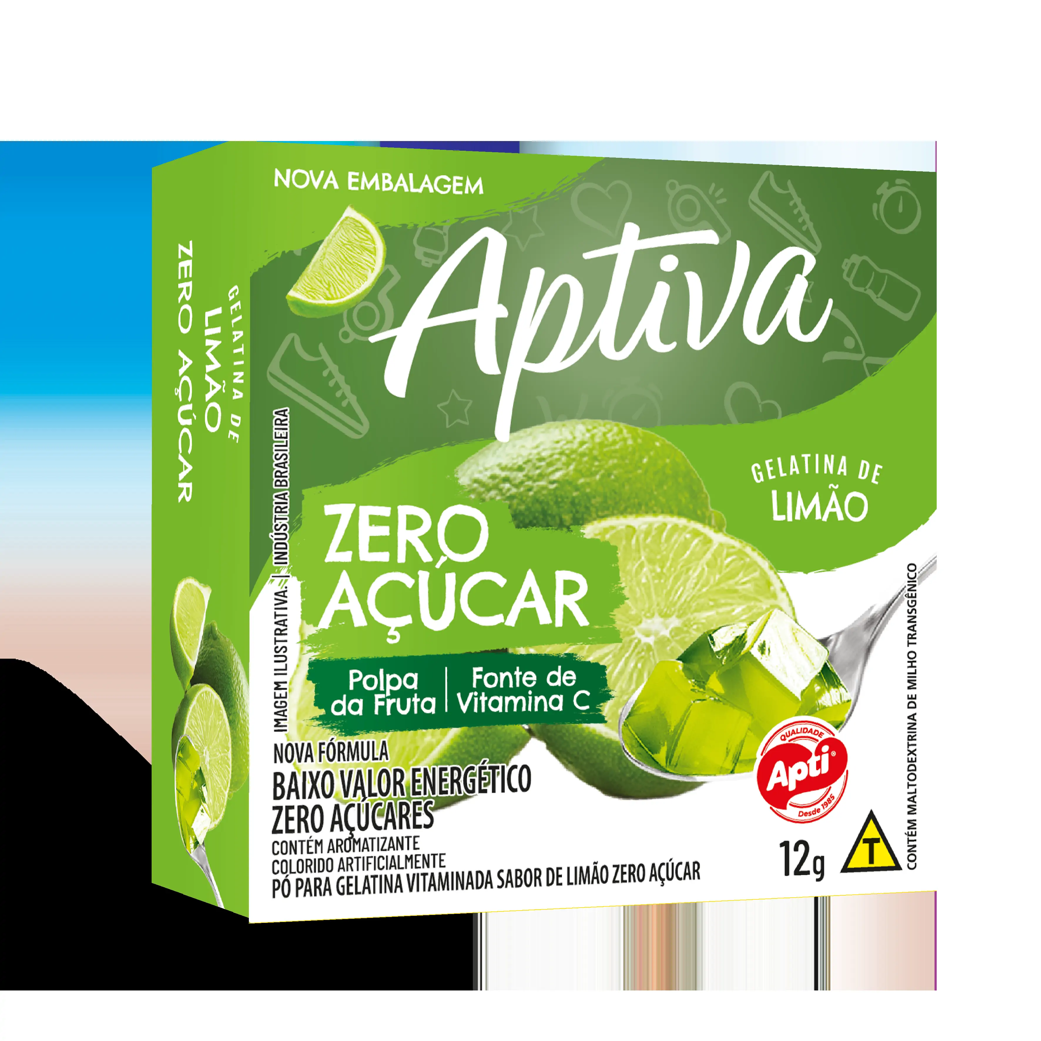 GELAT APTI ZERO LIMAO            12G