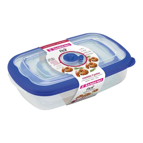 POTE  FLOR VERDE C/3 SANREMO