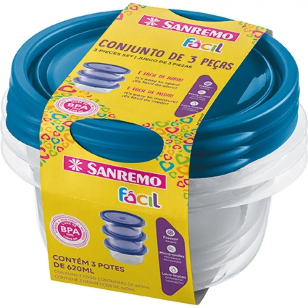 POTE SANREMO FACIL C/3            1860ML