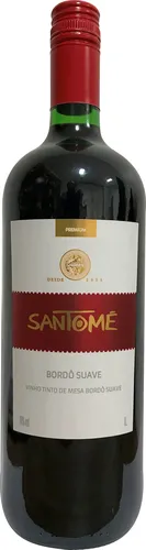VINHO SAN TOME TINTO BORDO SUAVE      1L