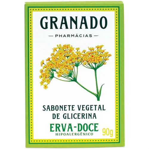 SABONETE GRANADO BEBE ERVA DOCE      90G
