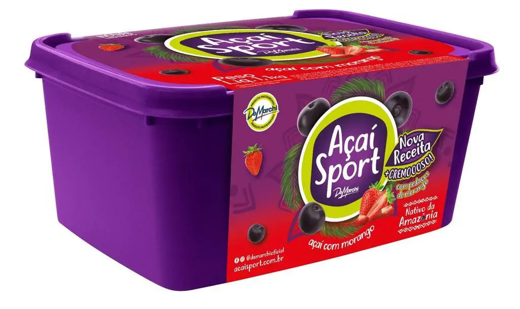 ACAI SPORT DEMARCH MORANGO    1,1KG