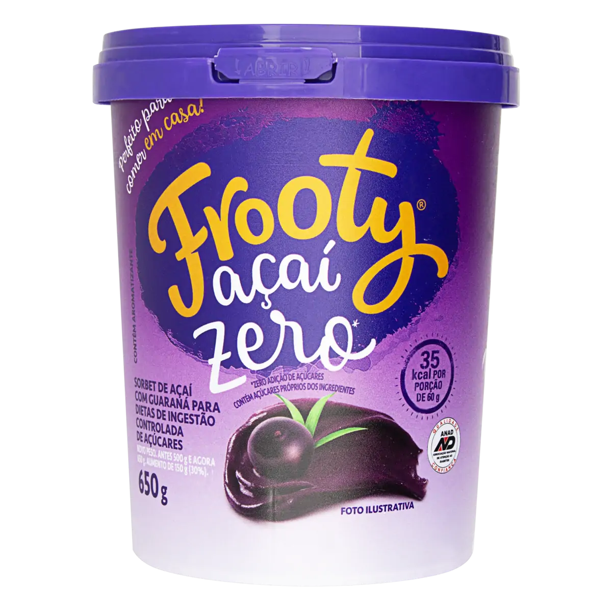 ACAI FROOTY NATURAL ZERO           650GR