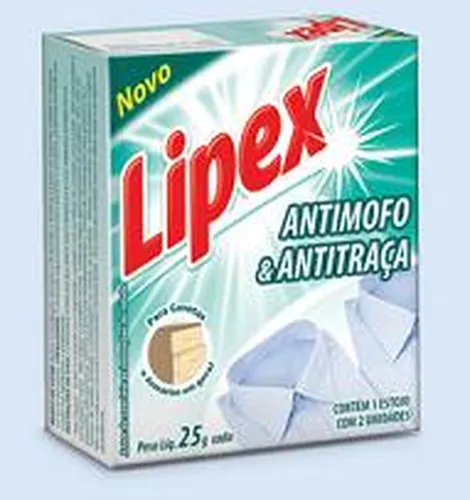 PEDRA ANTI-MOFO/TRACA LIPEX          25G