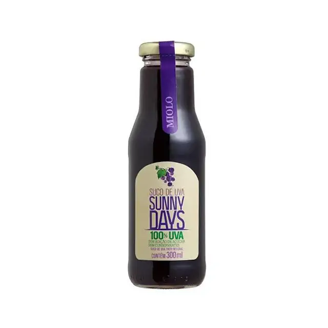 SUCO UVA TINTO SUNNY DAYS INTEGRAL 300ML