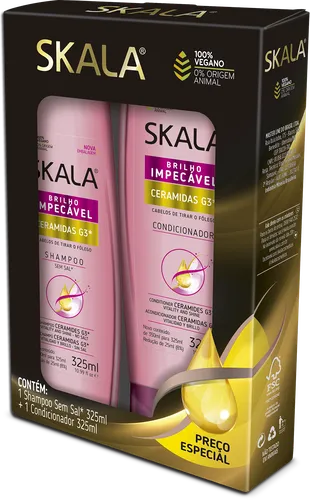KIT SKALA SH/COND CERAMIDAS G3     325ML