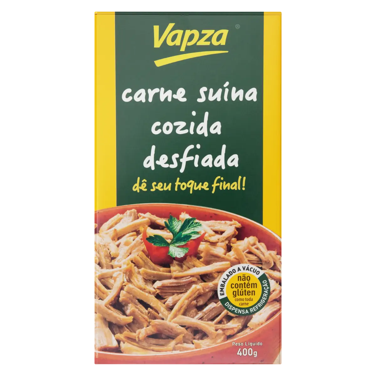 CARNE SUINA DESFIADA VAPZA 400GR