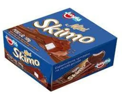 MINI SORV JUNDIA SKIMO CHOC MEIO AM 105G