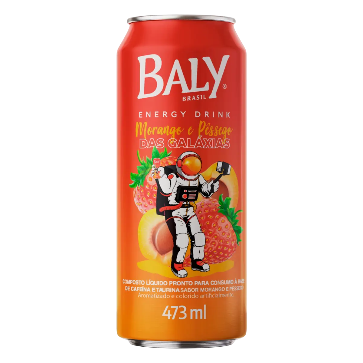 ENERGETICO BALY MORANGO PESSEGO    473ML