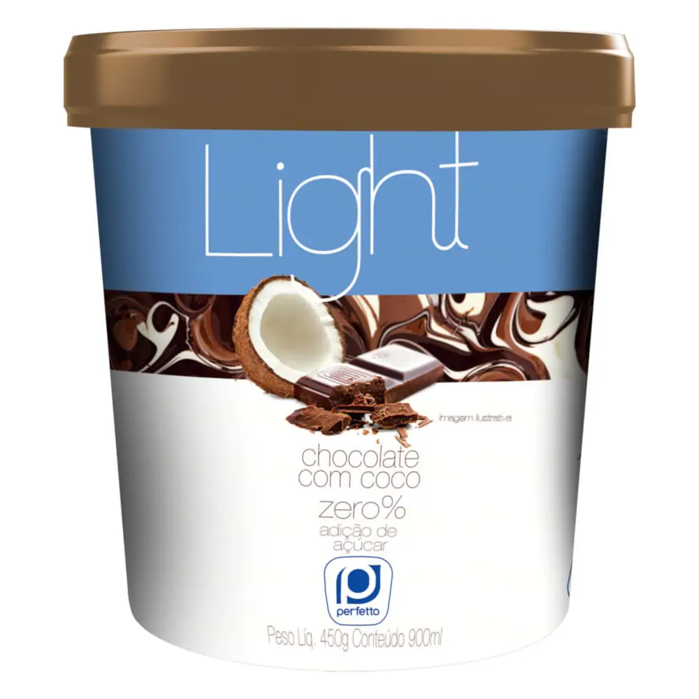 SORV PERFETTO LIGHT COCO/CHOC 900ML