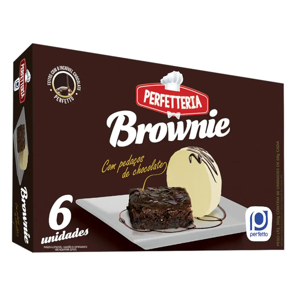 SORV PERFETTO BROWNIE PED CHOC 360G
