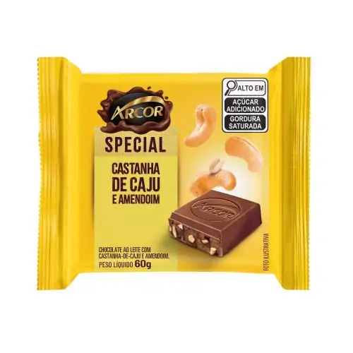 CHOC ARCOR SPECIAL CASTANHA CAJU     60G