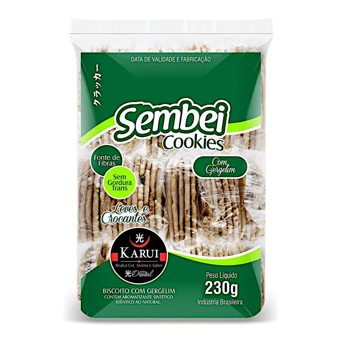 BISC COOKIES KARUI SEMBEI GERGILIM 230GR