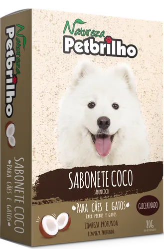 SABONETE PETBRILHO  DE COCO NAT  80G