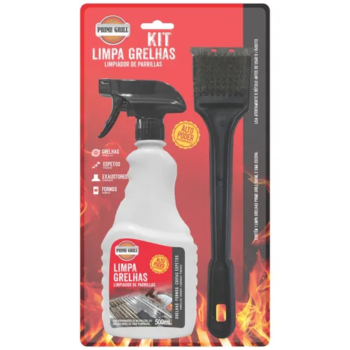 KIT PRIME GRIL LIMPA GRELHAS          UN