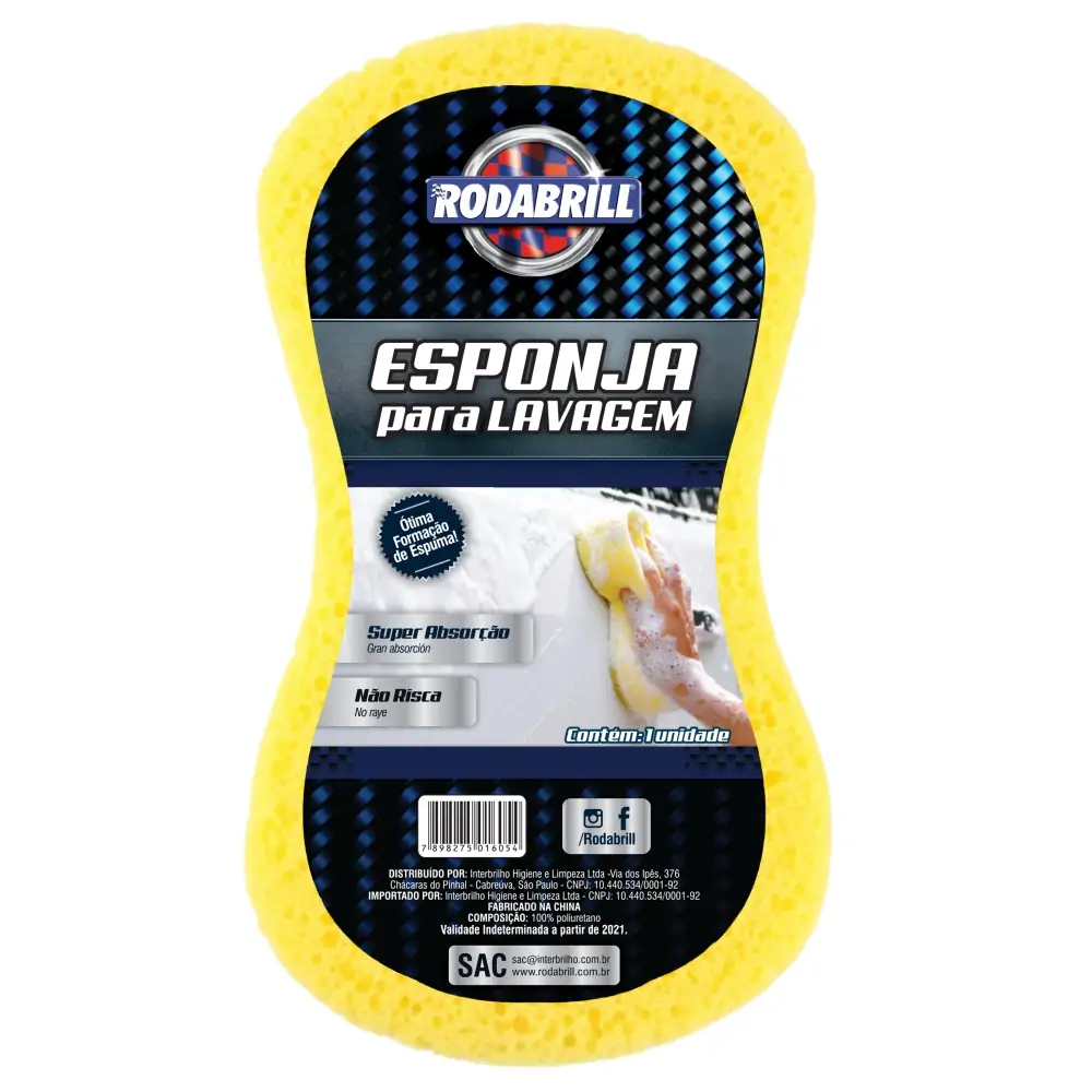 ESPONJA RODABRILL P/LAVAGEM  UN