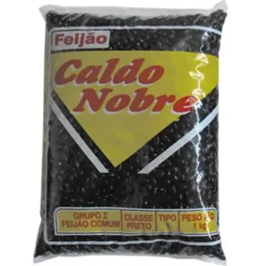 FEIJAO PRETO CALDO NOBRE             1KG