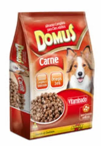 RACAO DOMUS DOG CARNE  1KG