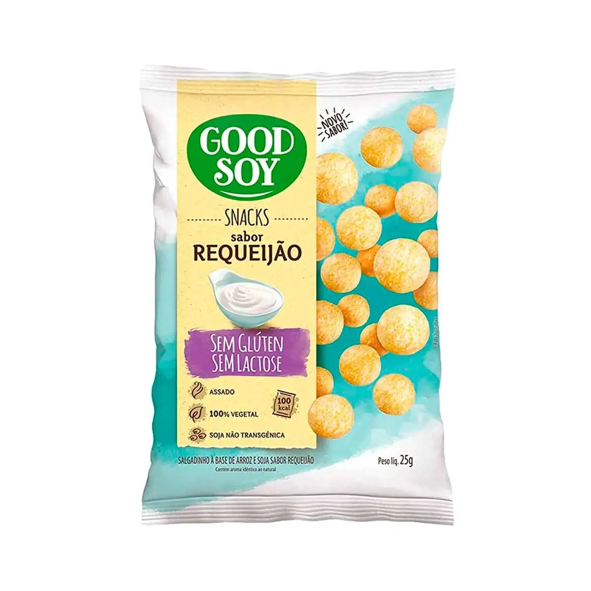 SNACKS SOJA GOODSOY REQUEIJAO     25GR