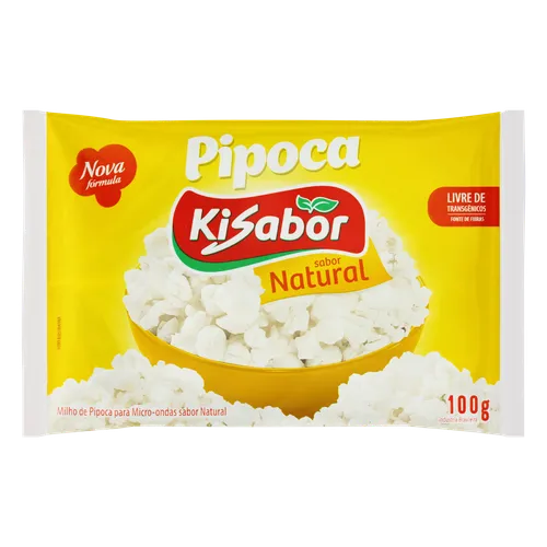 PIPOCA MICRO KISABOR NATURAL        100G