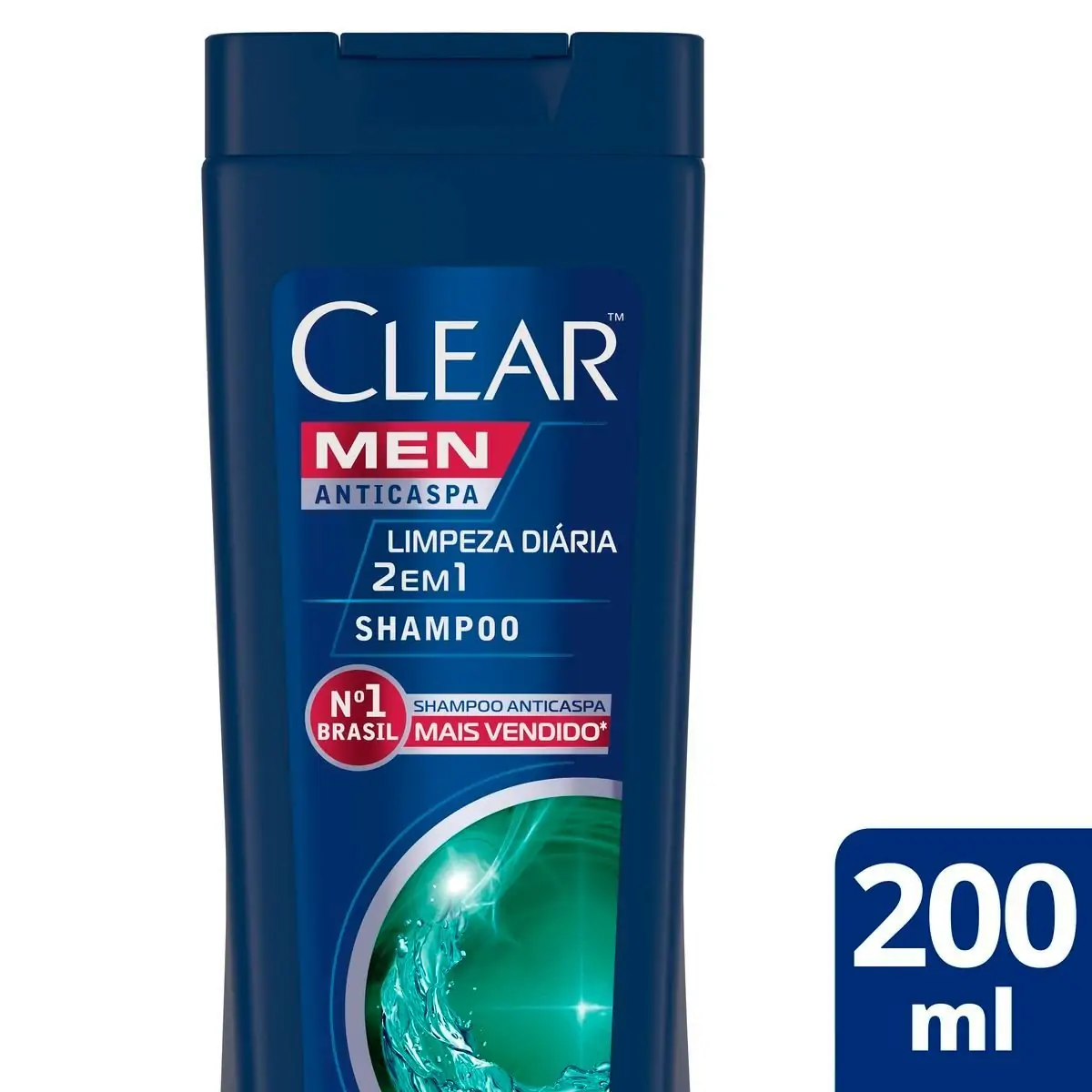 SH.CLEAR MEN LIMPEZA DIARIA        200ML