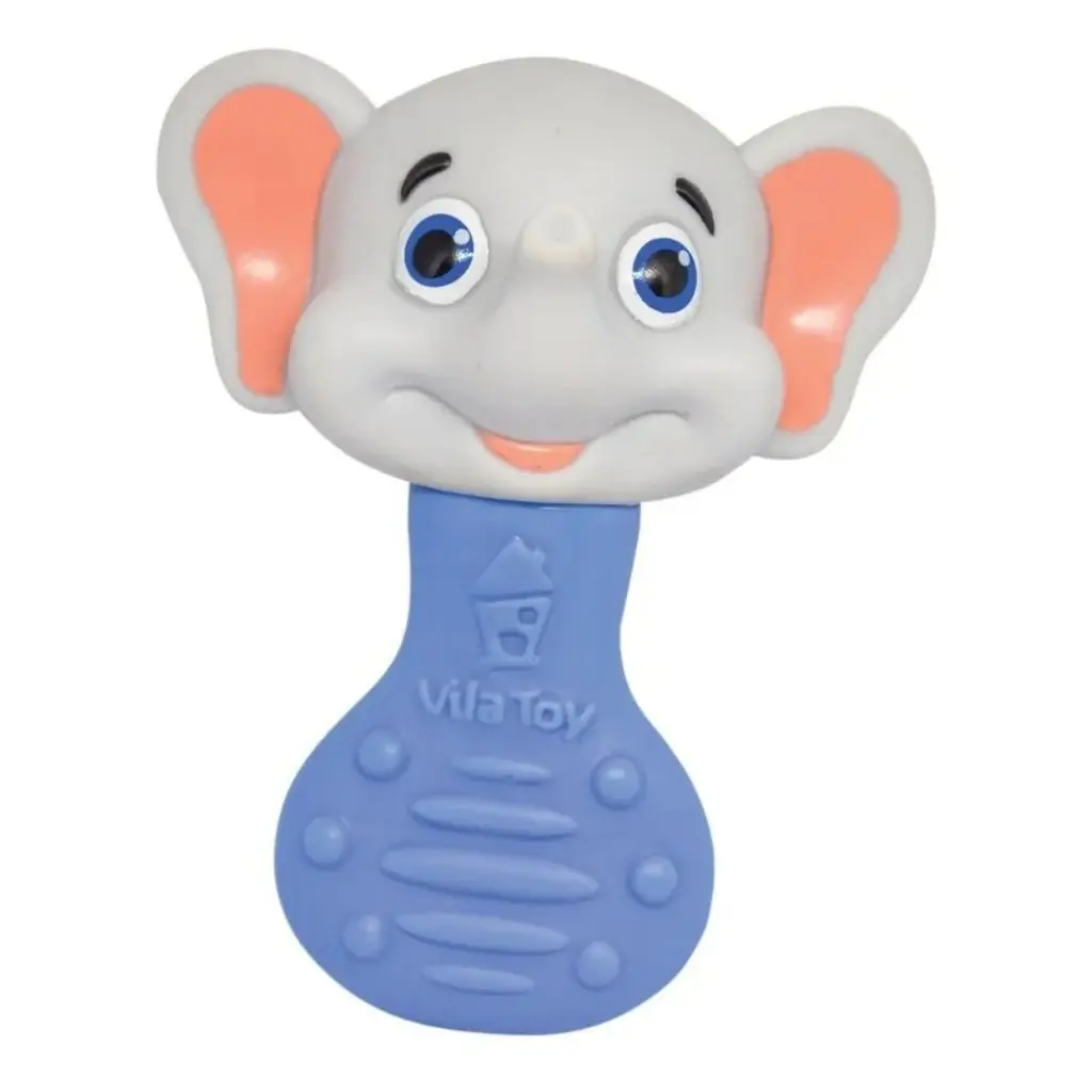 CHOCALHO MORDEDOR VILA TOY ELEFANT AZ UN