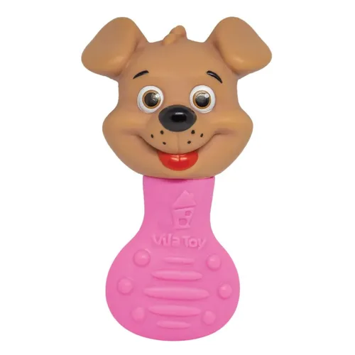 CHOCALHO MORDEDOR VILA TOY ROSA       UN