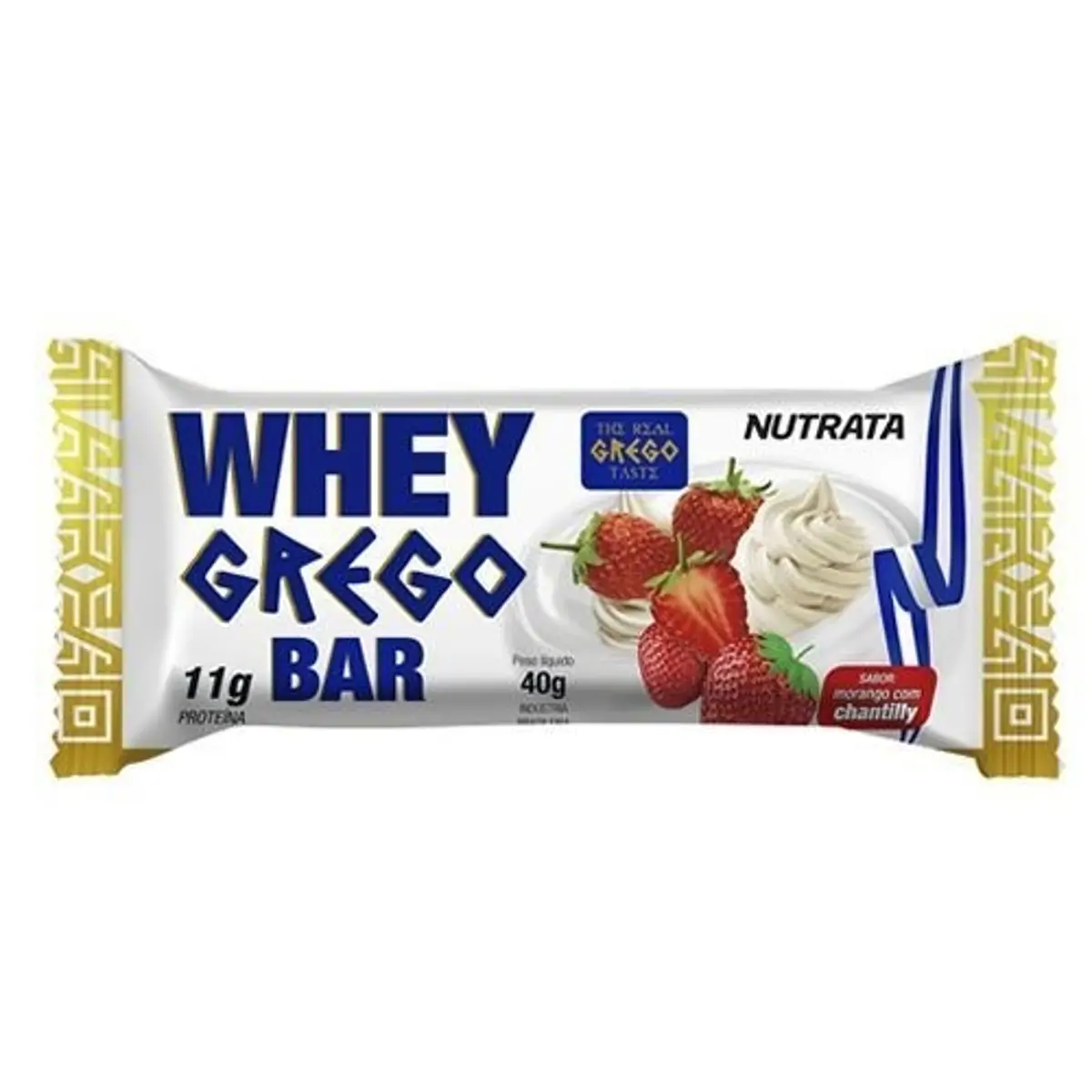 BARRA WHEY GREGO NUTRATA MOR/CHANT 40G