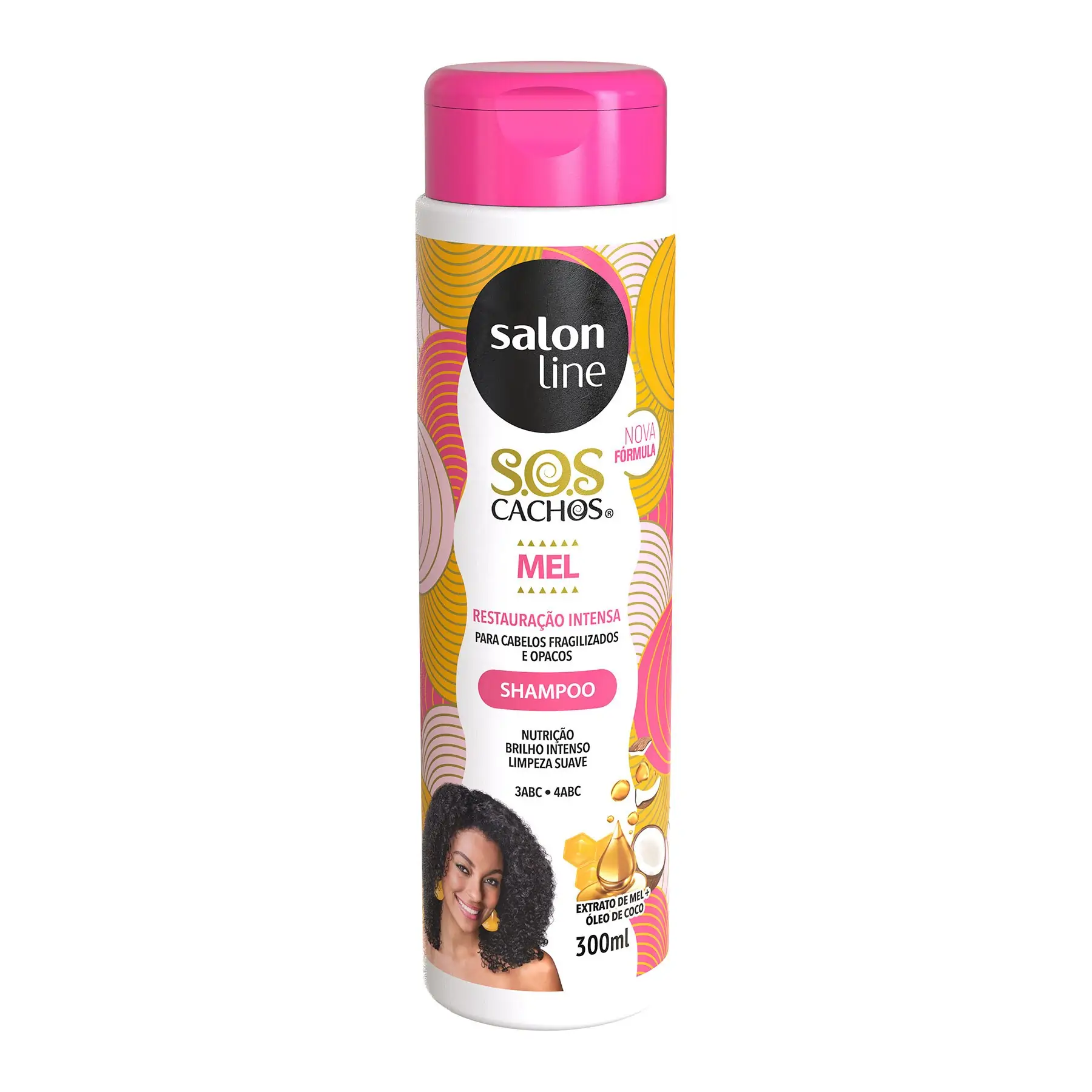 SH.SALON LINE SOS CACHOS MEL       300ML