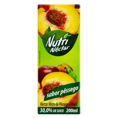 SUCO NUTRI NECTAR PESSEGO          200ML