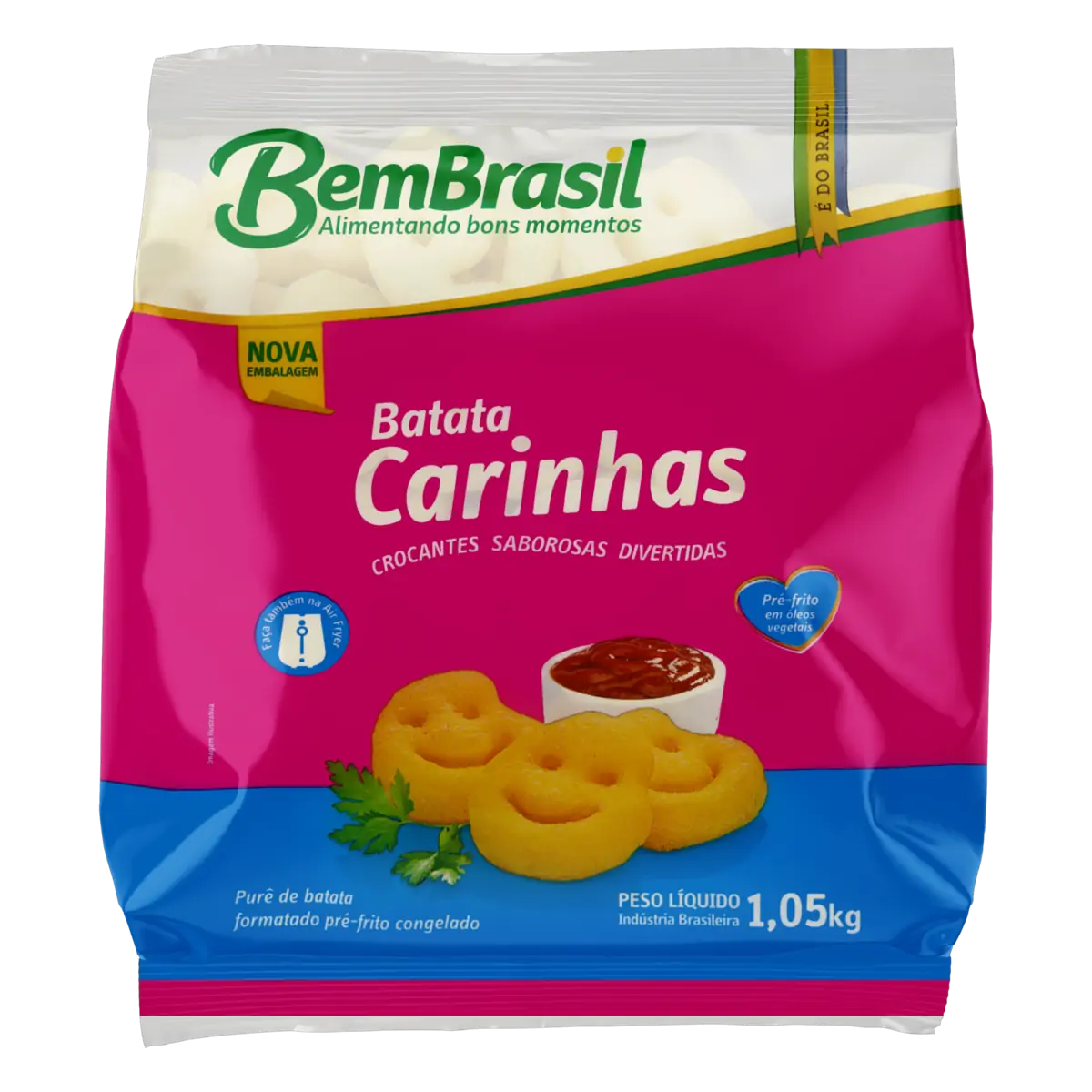 BATATA CARINHA CONG BEM BRASIL 1,05KG