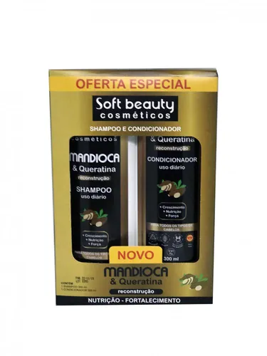 KIT SOFT BEAUTY CABELO + FORTES    300ML