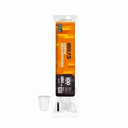 COPO DESC IBRAS C/100              180ML
