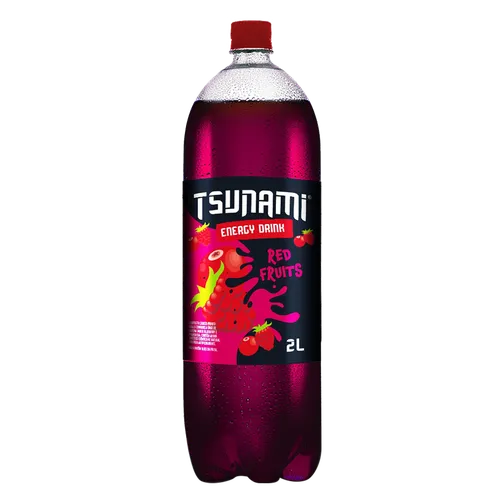 ENERGETICO TSUNAMI RED FRUIT          2L